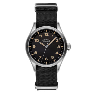 Field Watch MkIII Standard (Vintage Black) - Nylon Strap