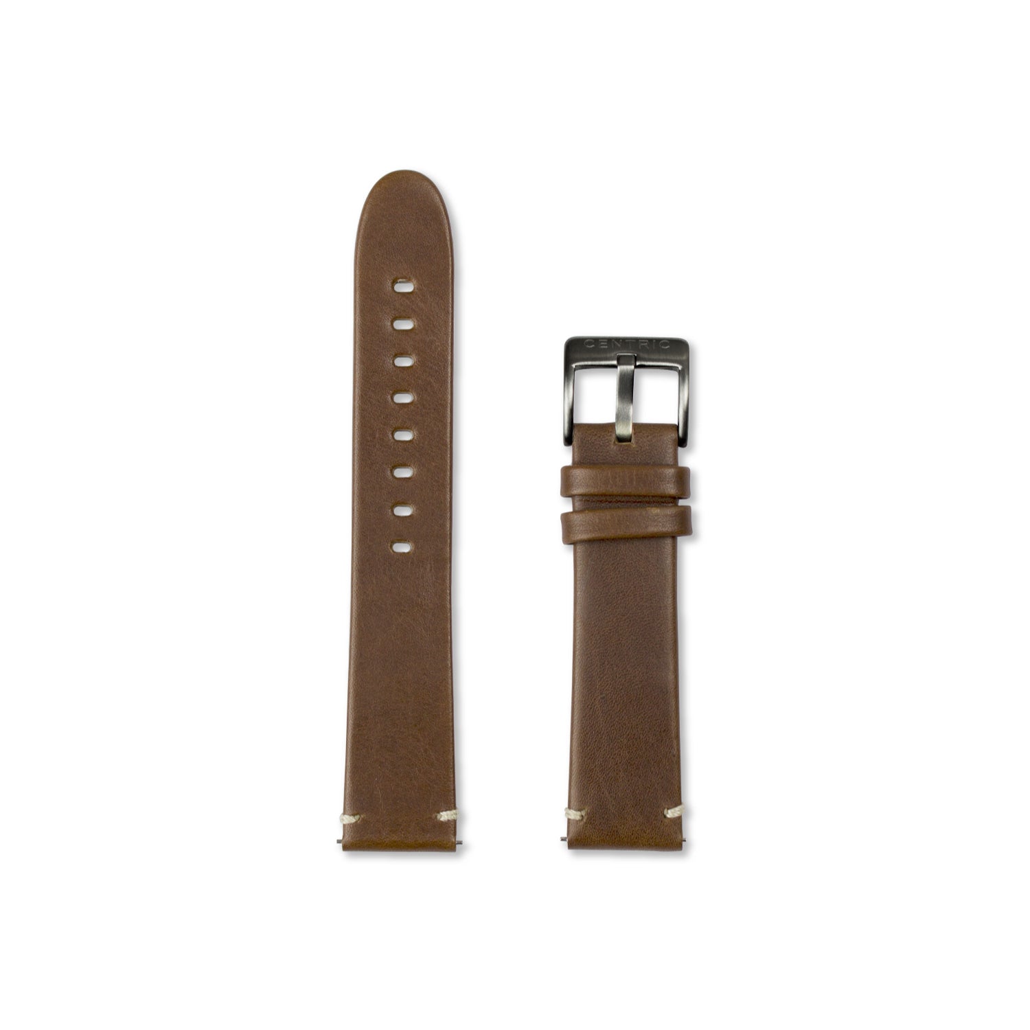Modern Leather Strap - Brown