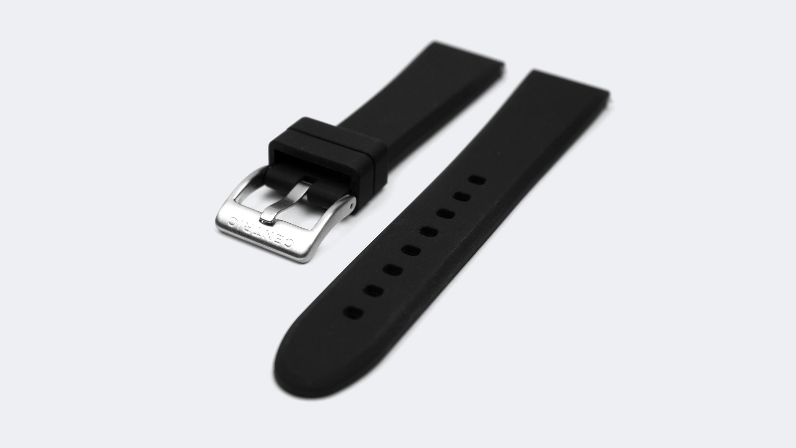 Field Watch MkII Modern (Black) - Silicone Strap
