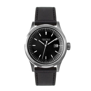Field Watch MkII Modern (Black) - Classic Leather