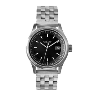 Field Watch MkII Modern (Black) - Steel Bracelet