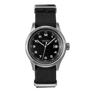 Field Watch MkII Classic (Black) - Nylon Strap
