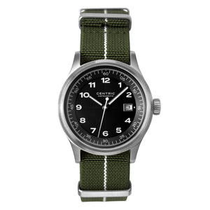 Field Watch MkII Classic (Black) - Nylon Strap