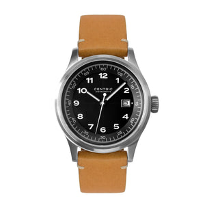 Field Watch MkII Classic (Black) - Modern Leather