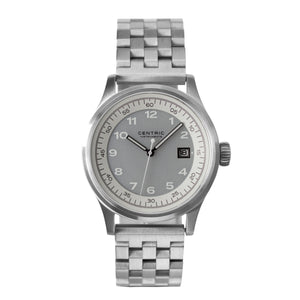 Field Watch MkII Classic (Ivory) - Steel Bracelet