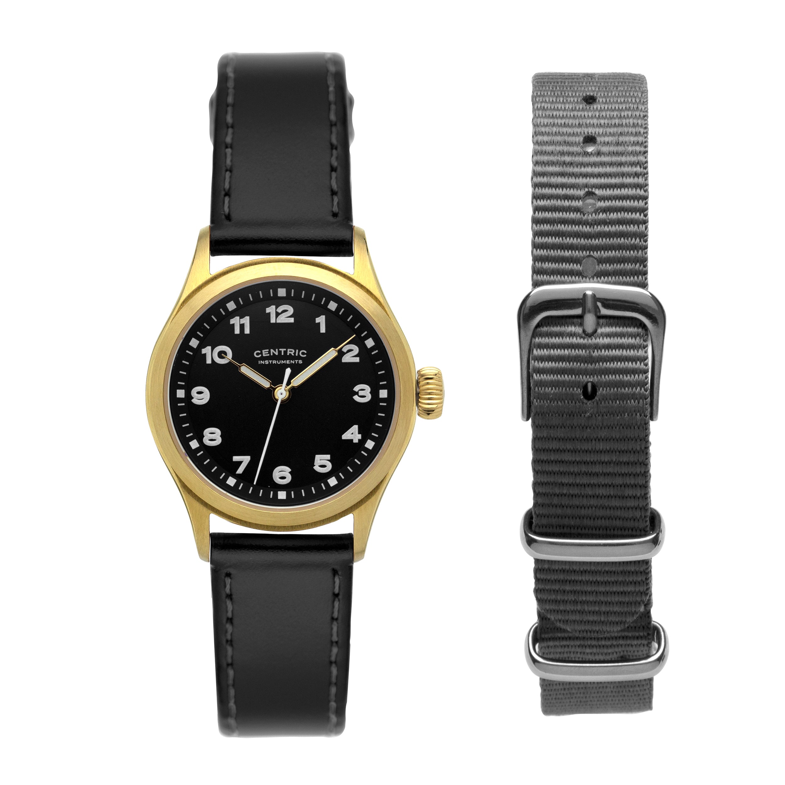 Field Watch MkIII - Petite (Gold / Black) – Centric Instruments